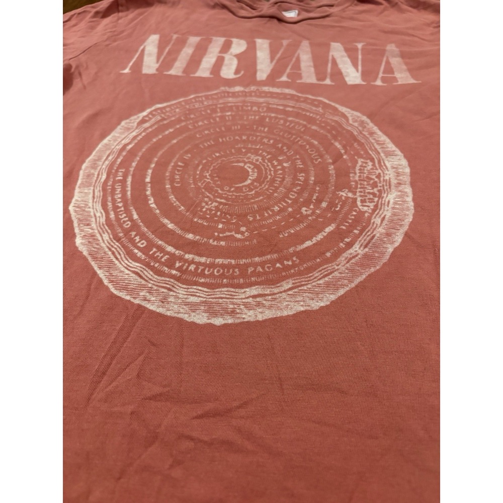 Tailgate Anthropologie Nirvana Graphic Tee Small 2019 Band Shirt Distressed - Picture 2 of 4